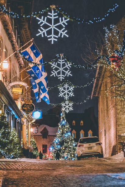 les fetes de noel sous la neige au quebec